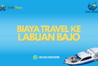 biaya travel ke labuan bajo
